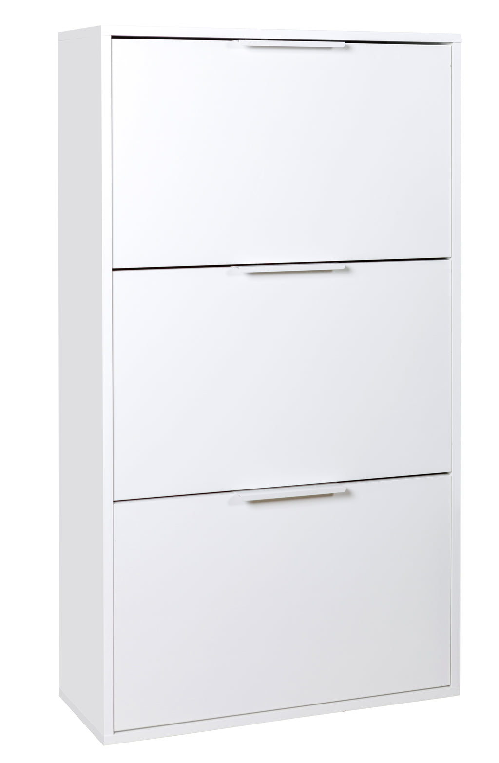Pantofar Espresso cu 3 compartimente Alb Mat