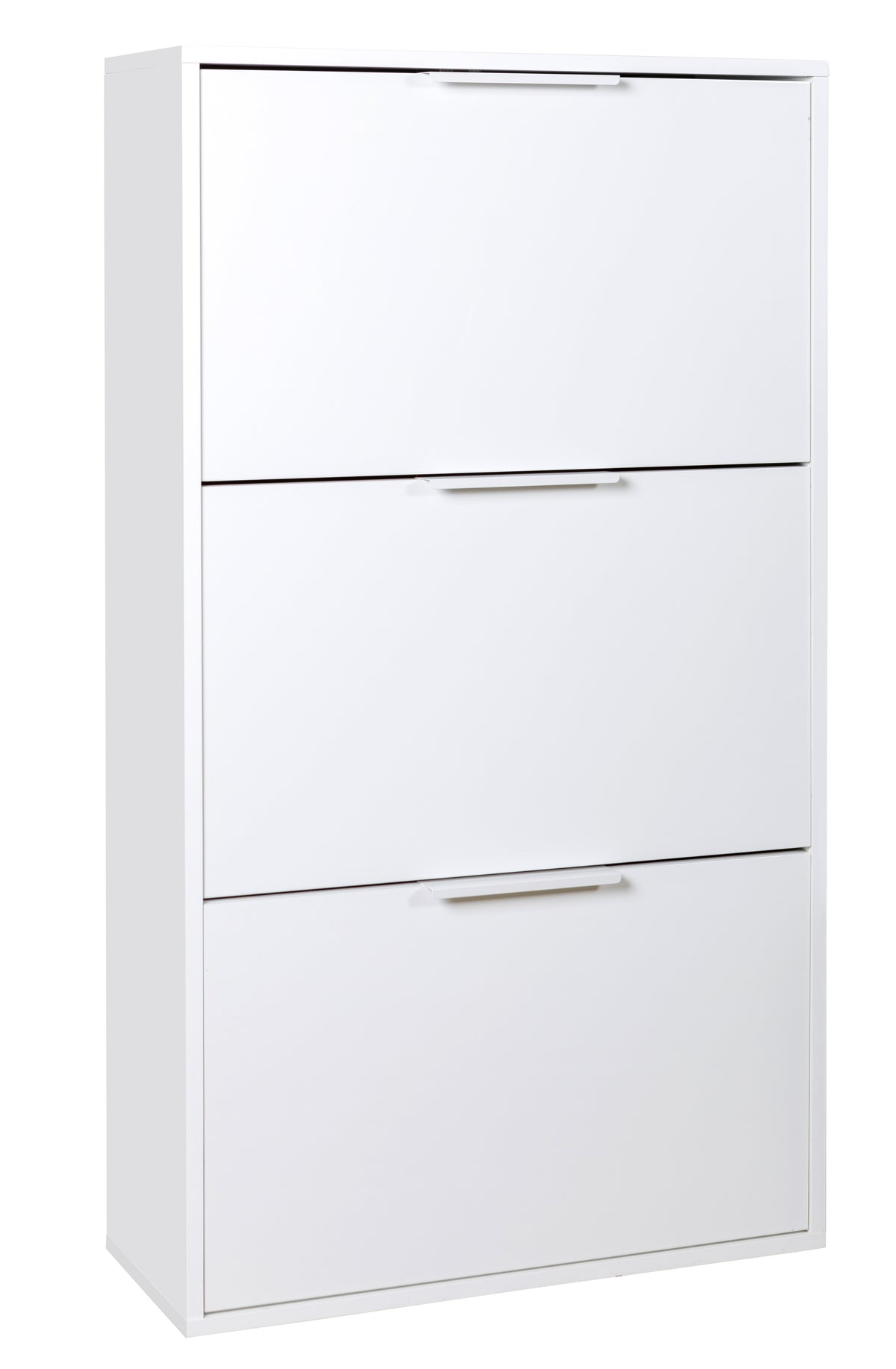 Pantofar Espresso cu 3 compartimente Alb Mat